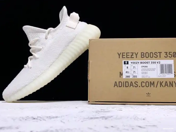 350 Yeezy Boost Cream CP9366 White Adidas V2 0616